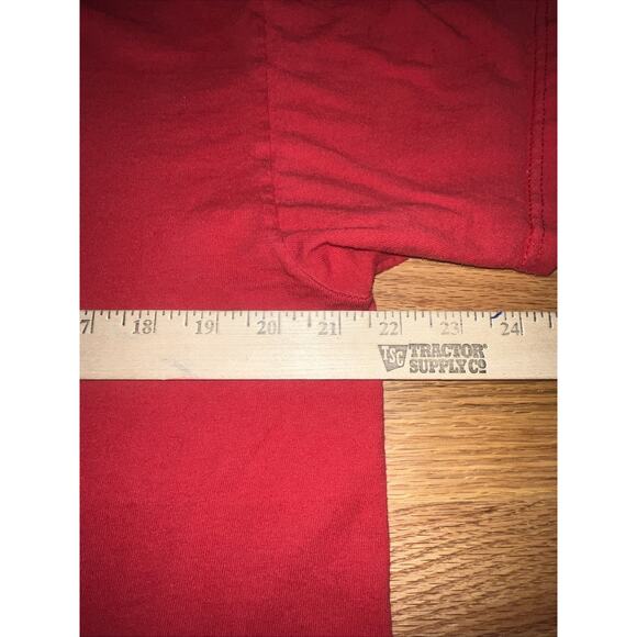 Vtg Adult Large Jerzees Garfield Employee Of The Month Graphic T Shirt Red - Picture 7 of 8